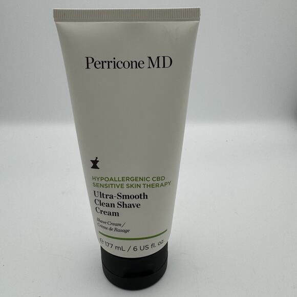 Perricone MD Ultra-Smooth Clean Shave Cream Hypoallergenic Sensitive 6 oz - Picture 1 of 5